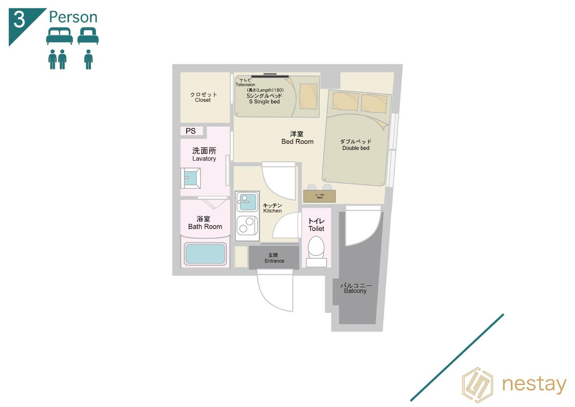 Appartement Nestay Miriz Ikebukuro *